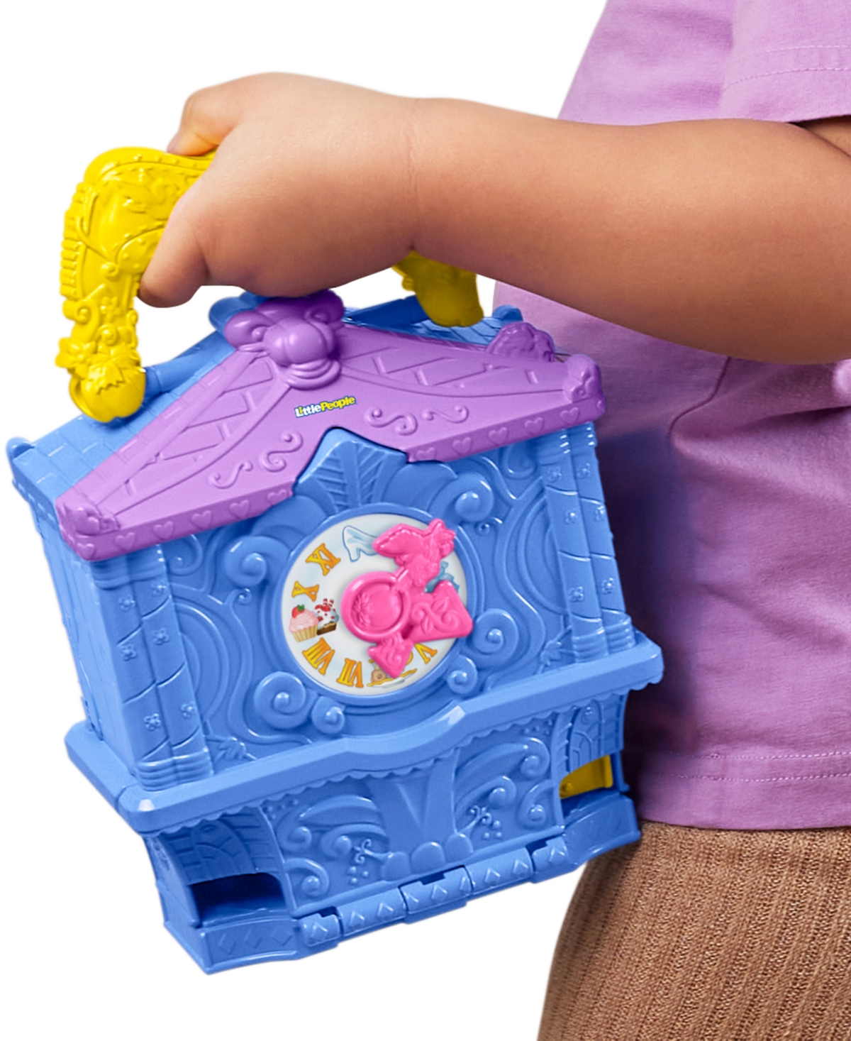 Little People Disney Princess Cinderella On-the-go Playset For Toddler Pretend Play, 2 Figures In Multi-color