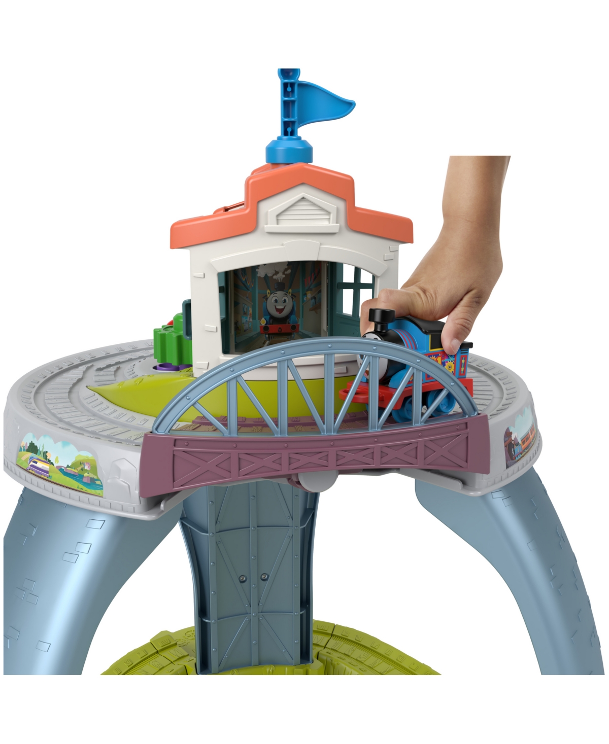 Thomas & Friends Thomas Friends My First Train Table Toddler Toy With Track Fine Motor Activities In Multi-color