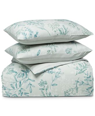 Eucalyptus Garden 3-Pc. Duvet Cover Set, Full/Queen, Exclusively at Macy’s