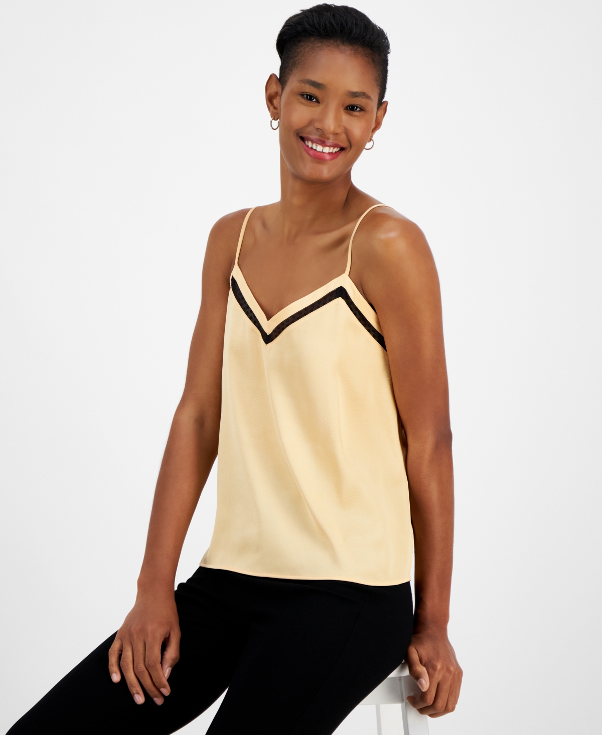Boss Orange Women's Berice Lace-Inset Camisole