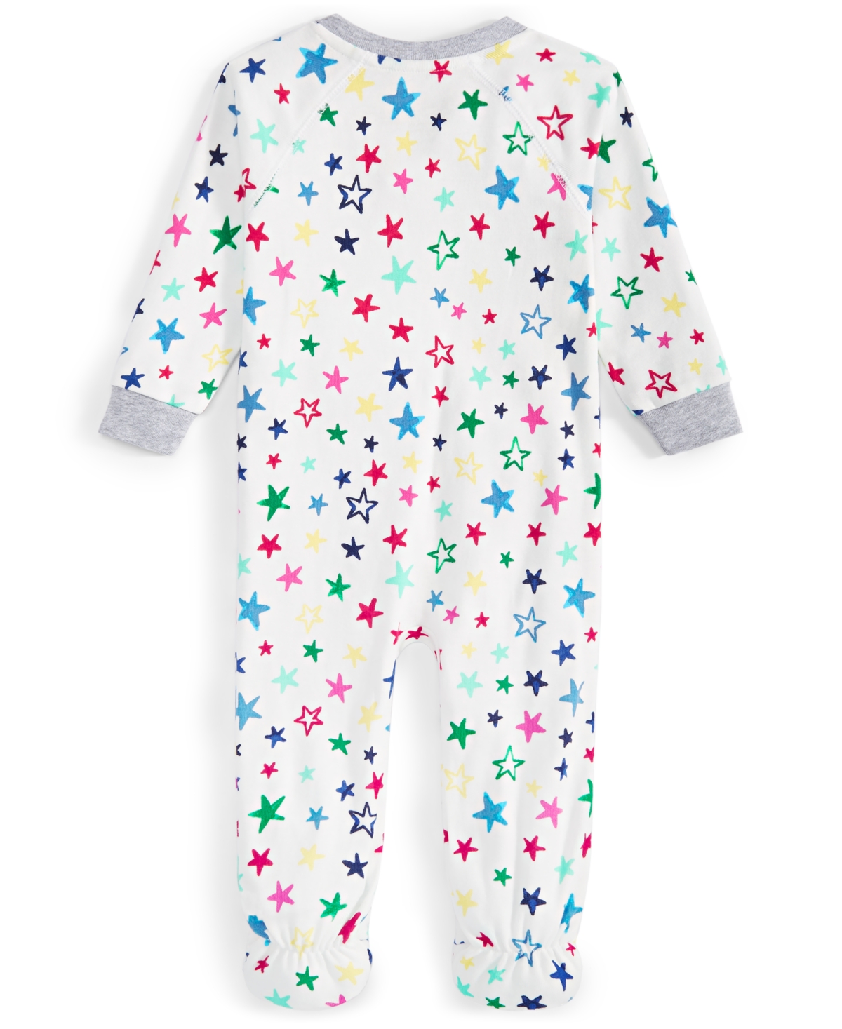 Holiday Lane Infant Star Cotton Matching Family Pajamas Onesie, Created for Macy's
