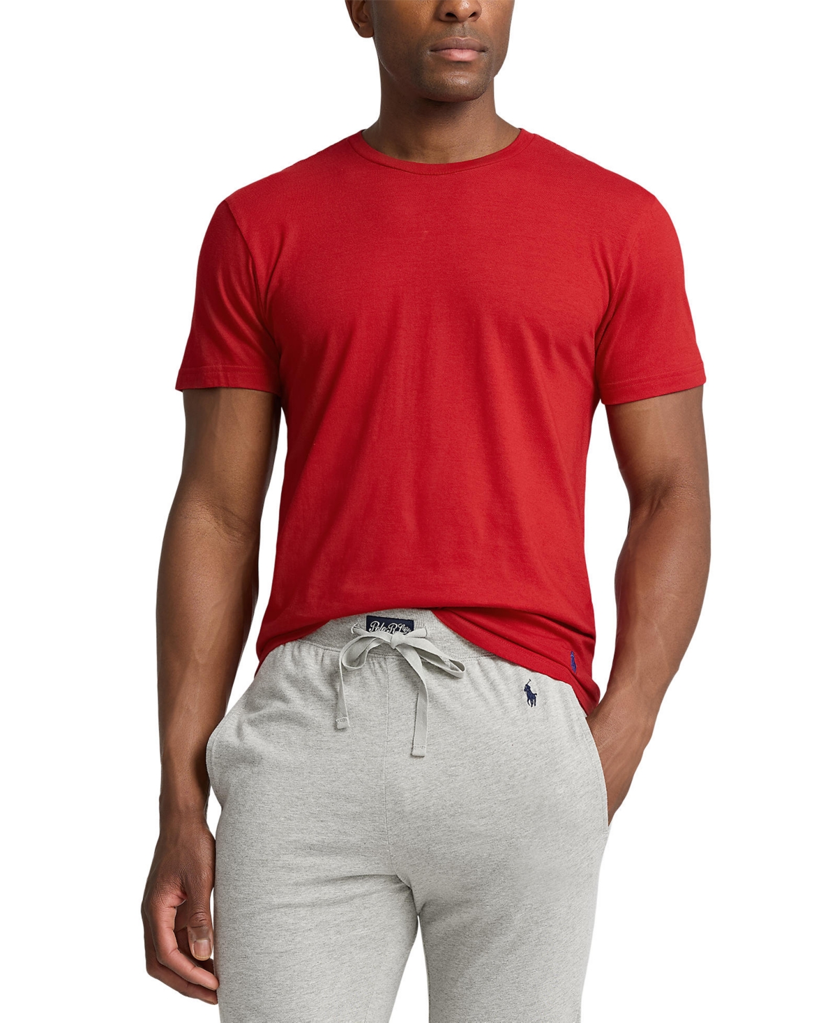 Polo Ralph Lauren Men's 3-Pk. Cotton Crewneck Undershirts - RALPH RED, ANDOVER HEATH