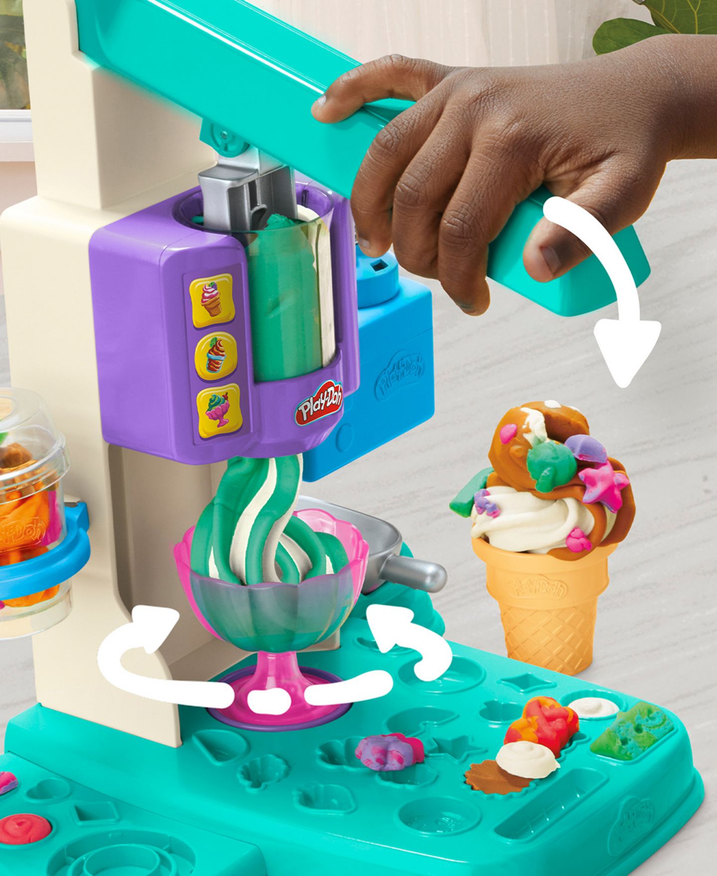Игровой набор Play-Doh «Радужное мороженое» — фото 9