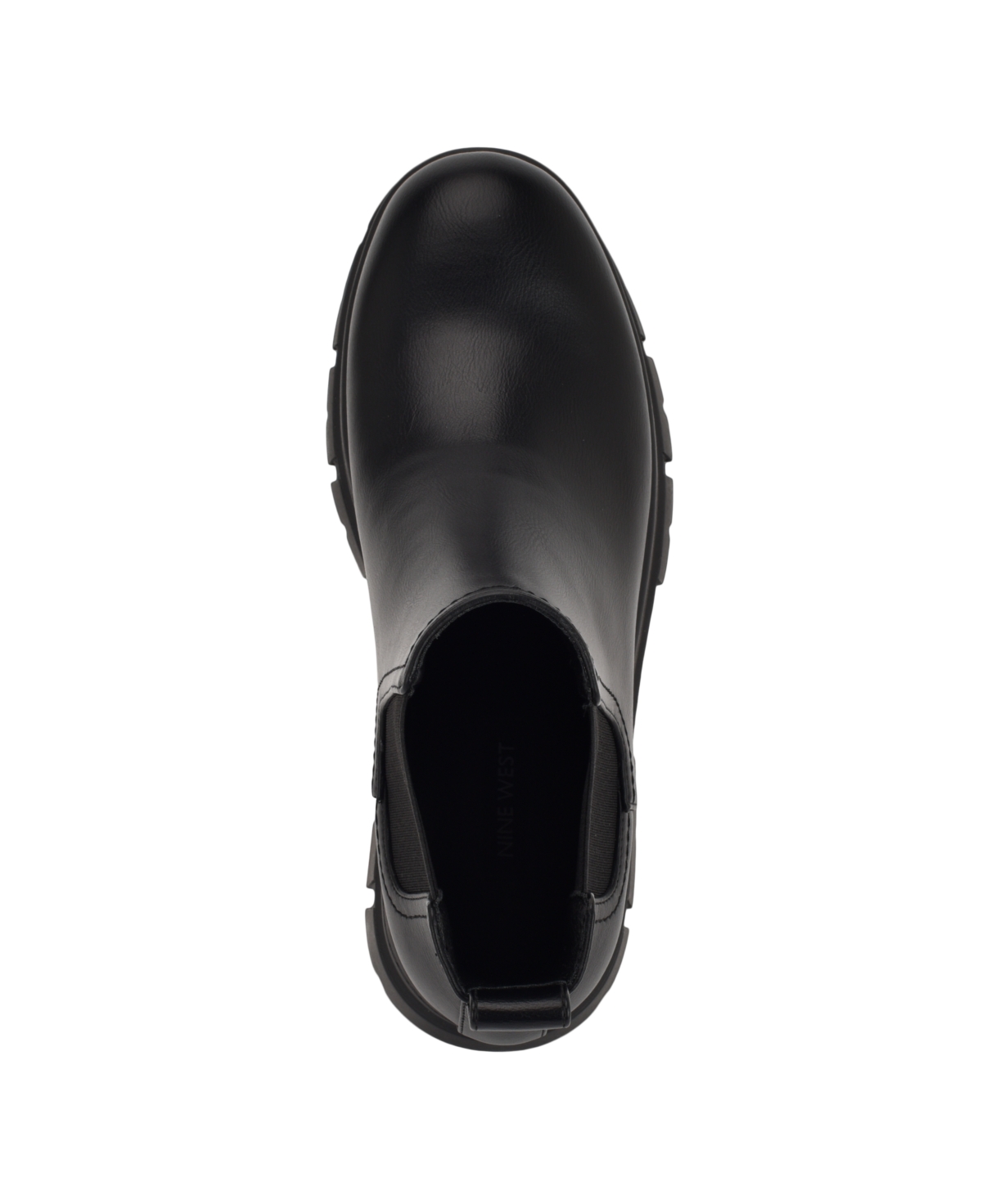 Nine West Women's Kimma Round Toe Lug-Sole Casual Booties