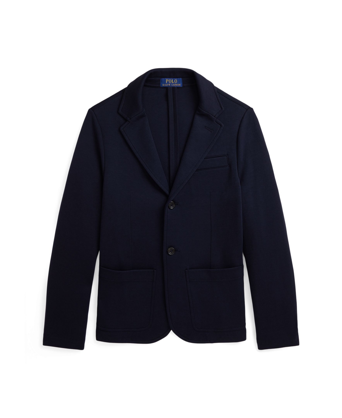 Polo Ralph Lauren Big Boys Double-knit Jacket In Aviator Navy
