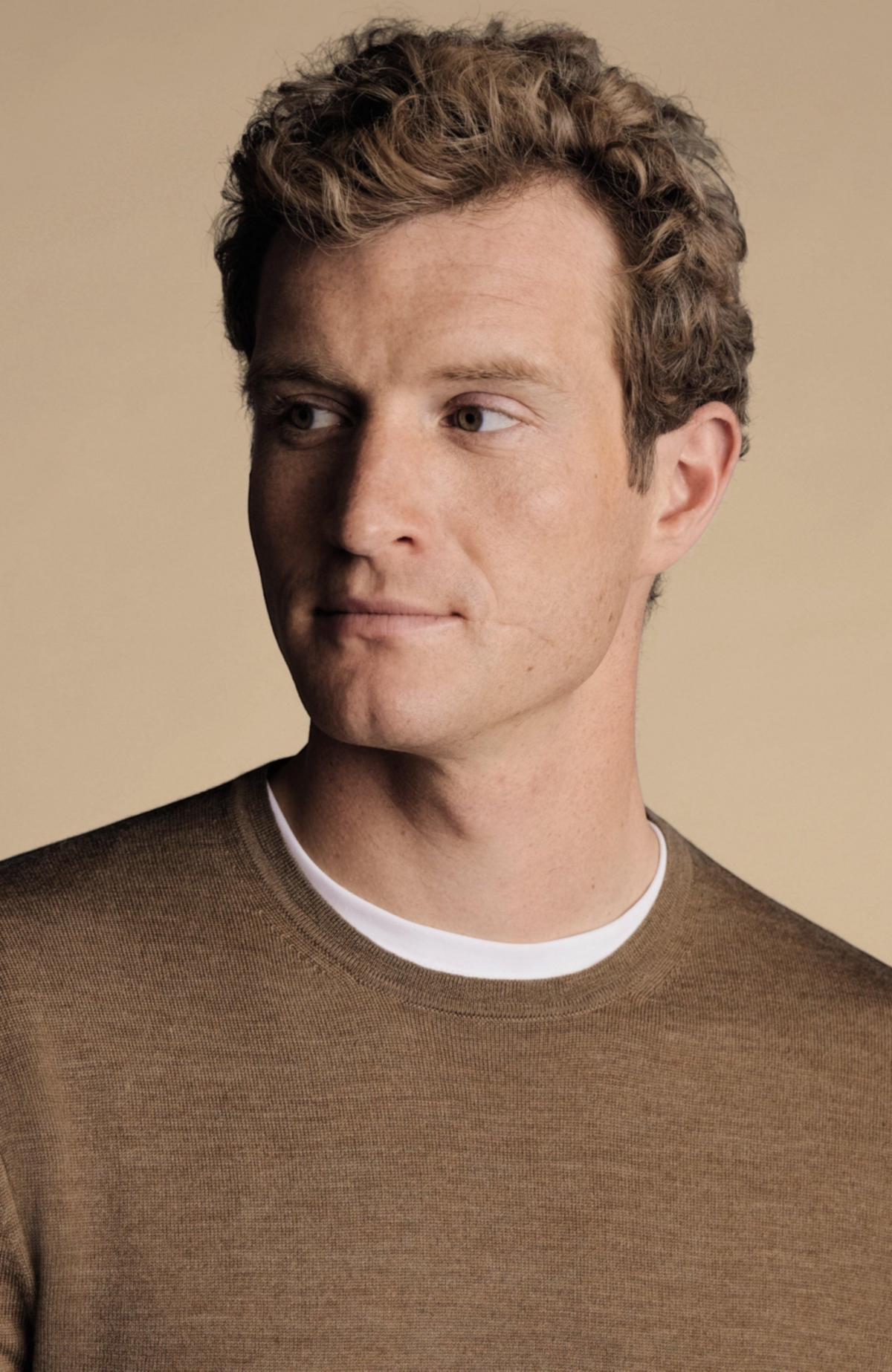 Charles Tyrwhitt Men's Pure Merino Crew Neck Sweater