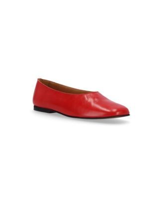 Women's Edie Leather Ballet Flats