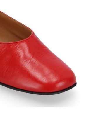 Women's Edie Leather Ballet Flats