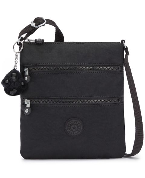 Женская сумка Kipling Keiko Small Crossbody, цвет: Чёрный / Серебряный