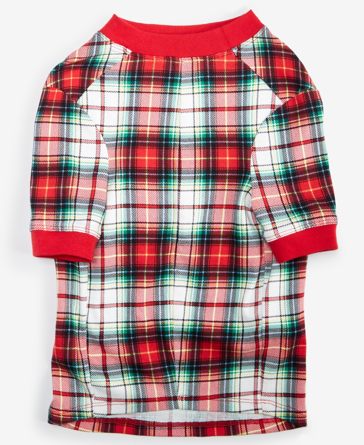 Holiday LaneCotton Matching Family Pet Pajamas, Created for Macy's - Winterton Plaid
