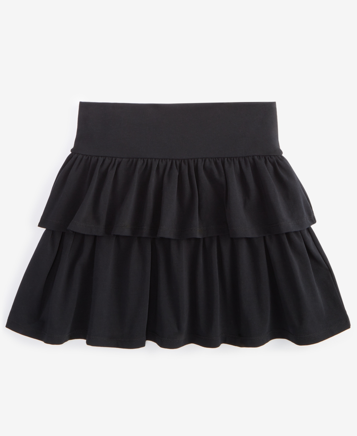 With Jules Big Girls Tiered Knit Skirt