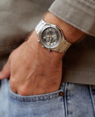 Men's Chronograph Stainless Steel Bracelet Watch 40mm