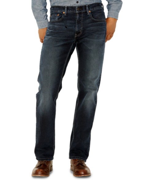 Мужские джинсы Levi's Men's 559 Relaxed Straight-Fit Stretch Jeans
