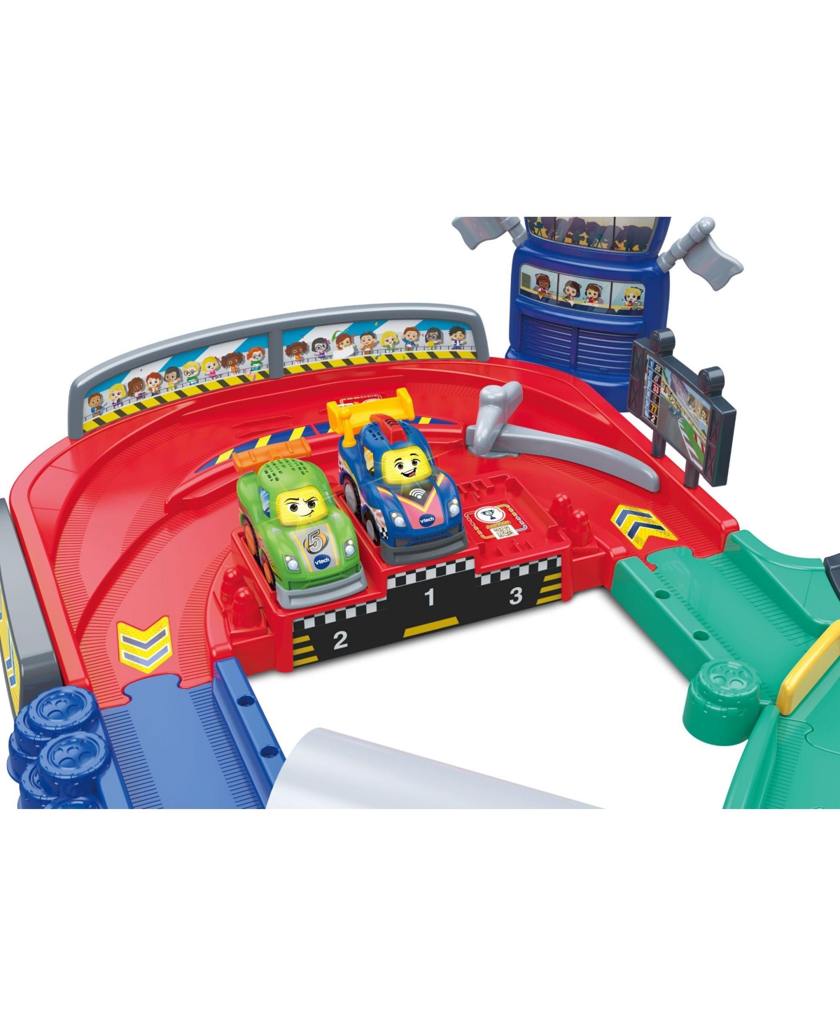 Vtech Go Go Smart Wheels Checkered Track Set In Multi