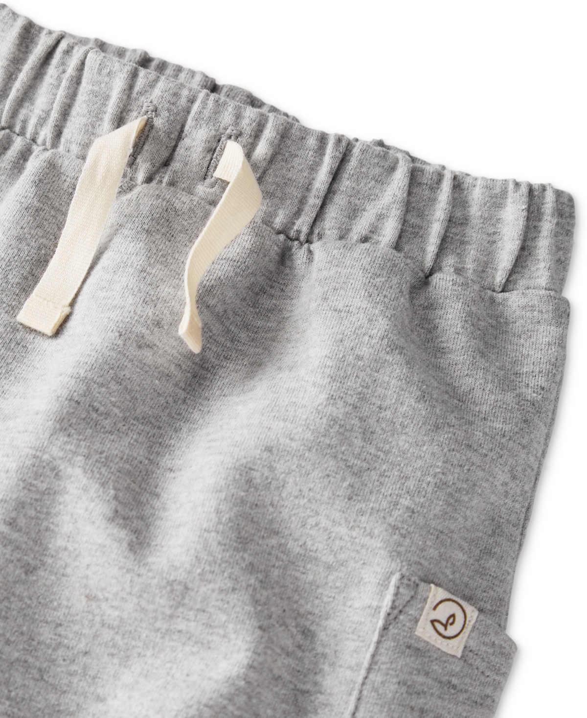 Little Planet by Carter's Baby Boys French Terry Side-Pocket Pants, 2 Pack -Heather Grey