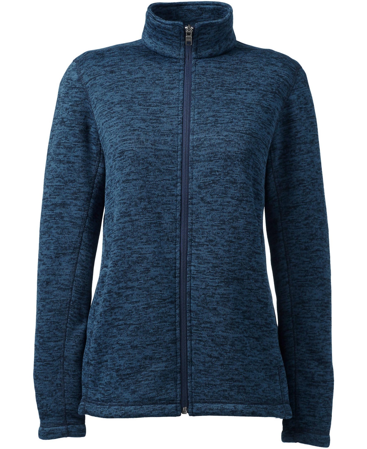Lands' End Women's Sweater Fleece Jacket