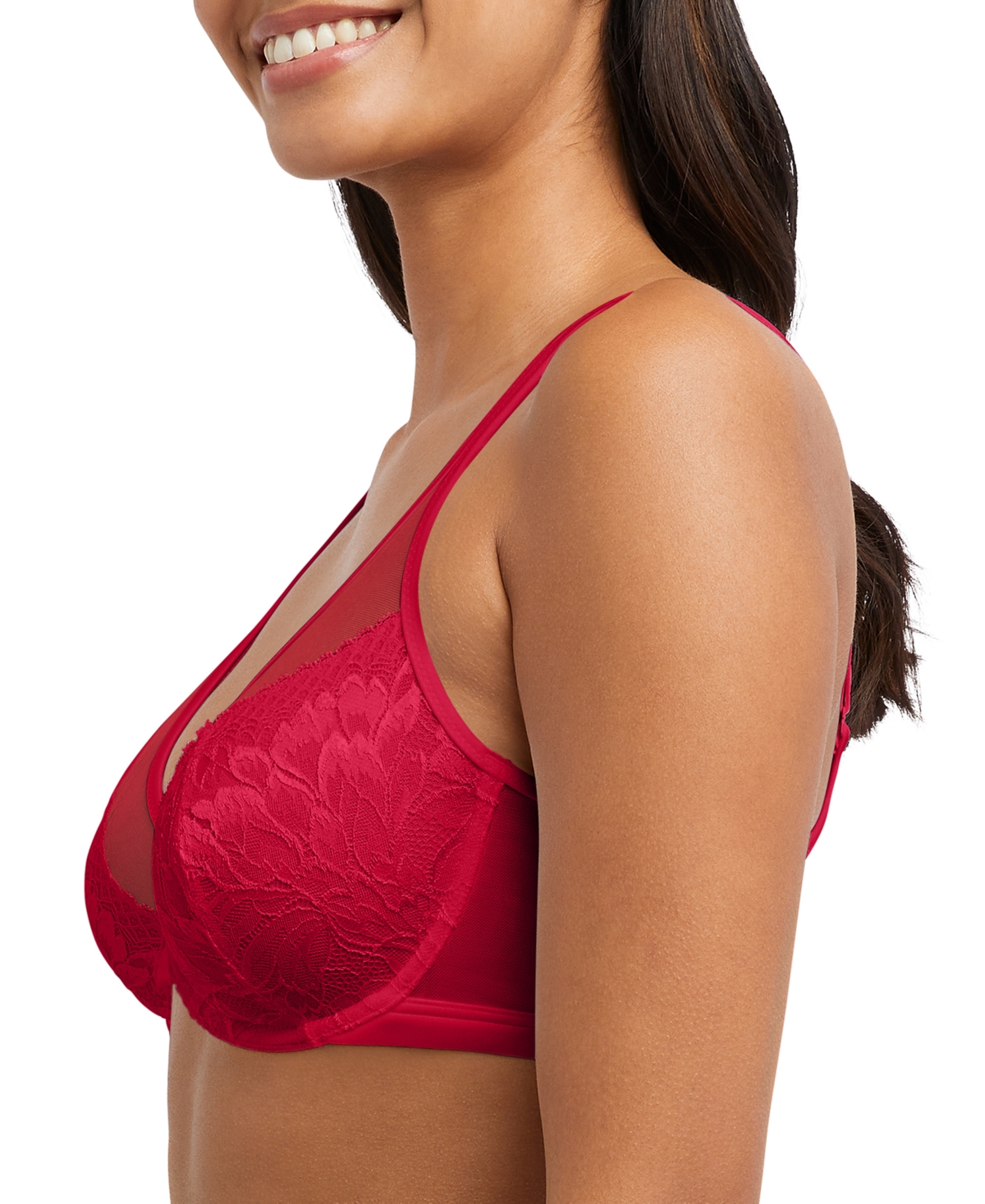Bali Women's One Smooth U Lace Minimizer Bra