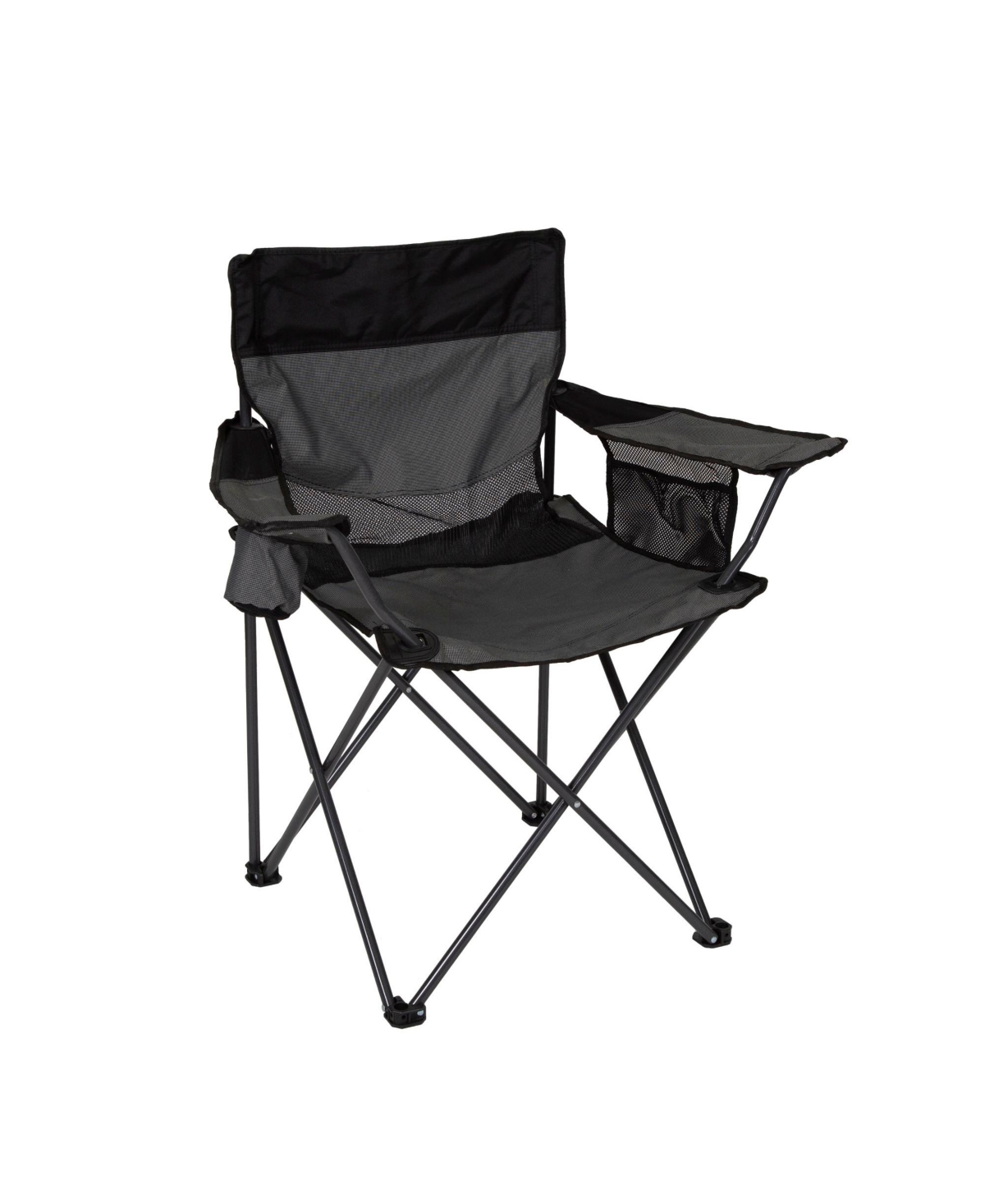 Apex Elite Arm Chair - Dark grey with black base