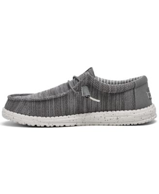 Men's Wally Stretch Sox Slip-On Casual Moccasin Sneakers from Finish Line