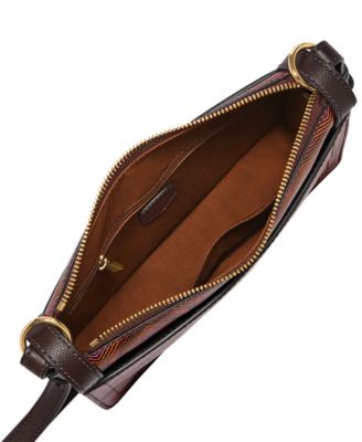 Fossil Taryn Coated Fabric Crossbody Bag