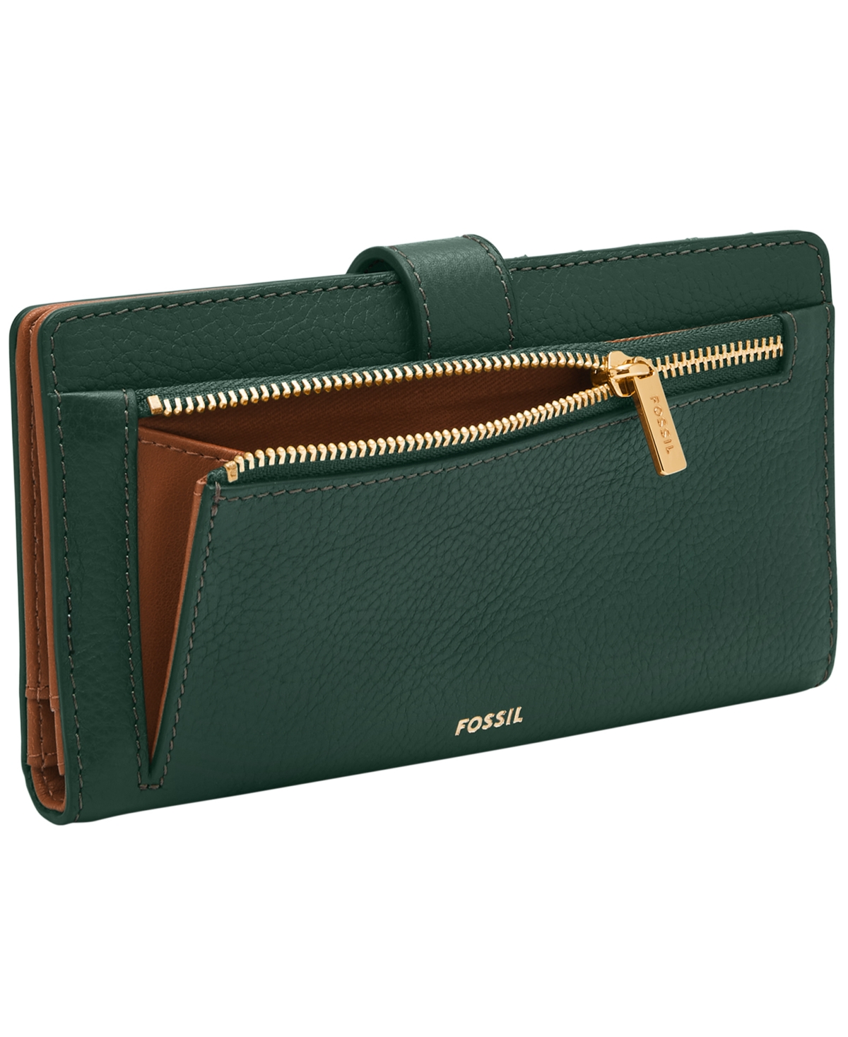Fossil Harwell Suede Tab Bifold Wallet