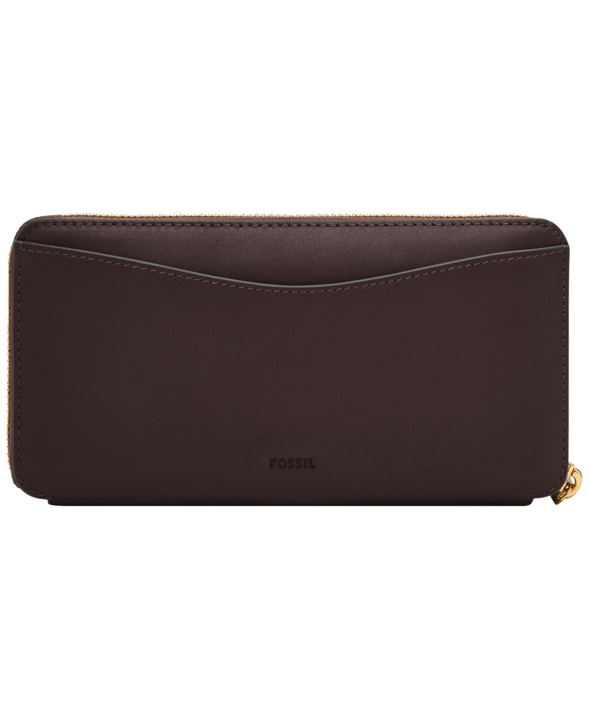 Fossil Lennox Leather Zip Continental Wallet