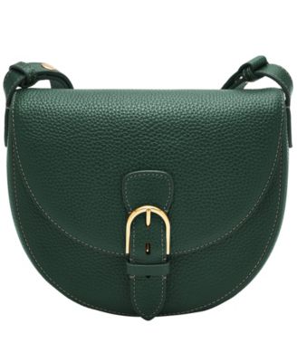 Everleigh Leather Small Flap Crossbody Bag