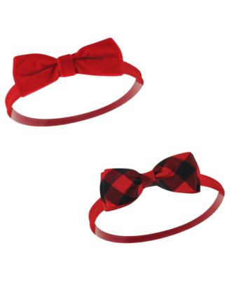 Baby Girls Hudson Cotton Headbands 5pk, Black Gold Heart, 0-24 Months