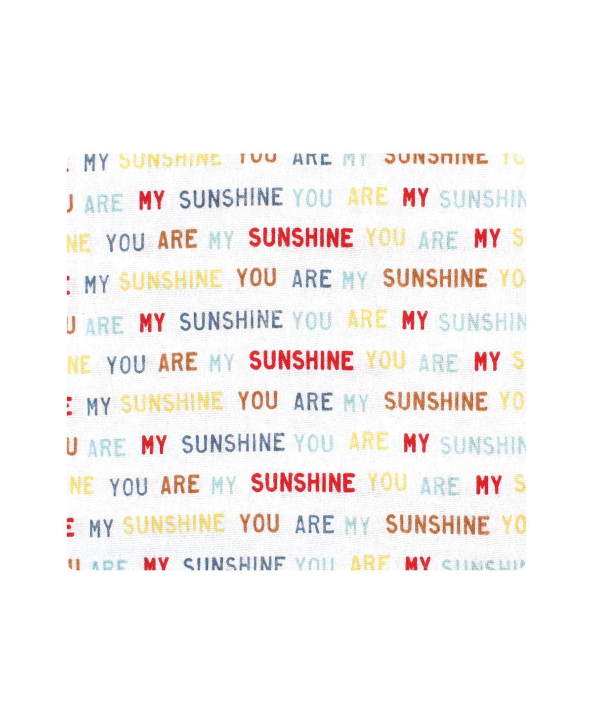 Hudson Baby Infant Girl Cotton Rich Flannel Receiving Blankets Bundle, One Size - My sunshine