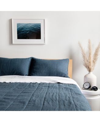 French Linen 3pc Quilt & Sham Set - Twin/Twin XL