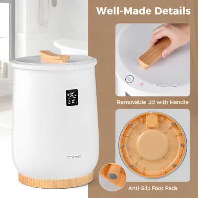 20L LED Display and Button Control Large Heated Towel Warmer