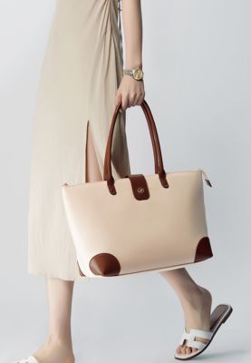 Women's Tote Nylon Top Zip Large Lifestyle Bag Eve Victoria Hyde