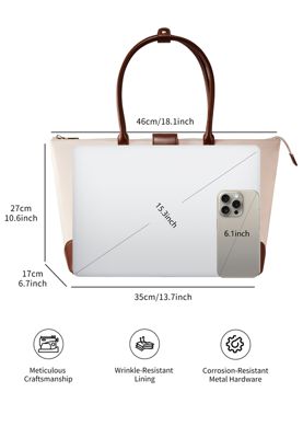 Women's Tote Nylon Top Zip Large Lifestyle Bag Eve Victoria Hyde