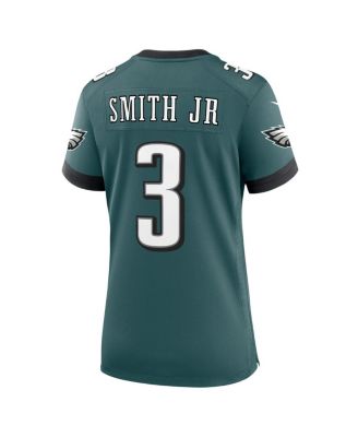 Women's Nolan Smith Midnight Green Philadelphia Eagles Team Game Jersey
