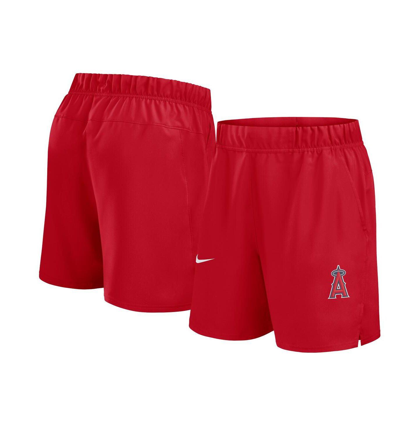 Мужские шорты Nike Red Los Angeles Angels Woven Victory Performance — фото 1