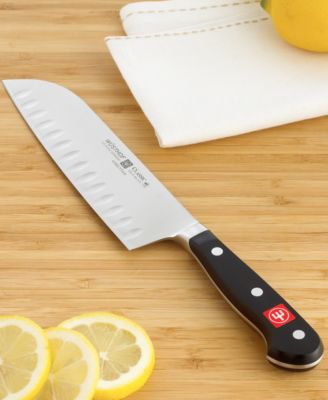 Wusthof Classic 7" Hollow Edge Santoku Knife