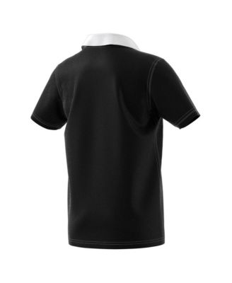 Big Boys and Girls Black New Zealand Rugby 2024/25 Home Replica Jersey