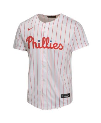 Big Boys and Girls Trea Turner White Philadelphia Phillies Home Game Player Jersey