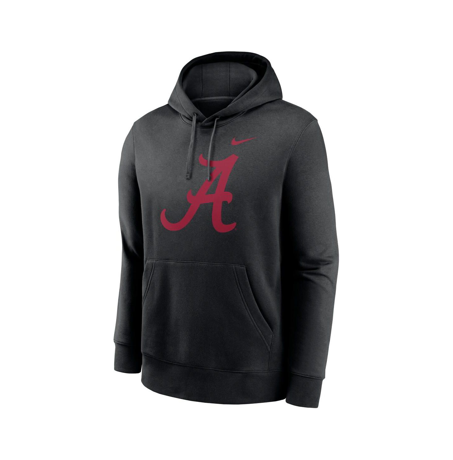 Мужское худи Nike Black Alabama Crimson Tide Primetime Evergreen Club Fleece Pullover — фото 3