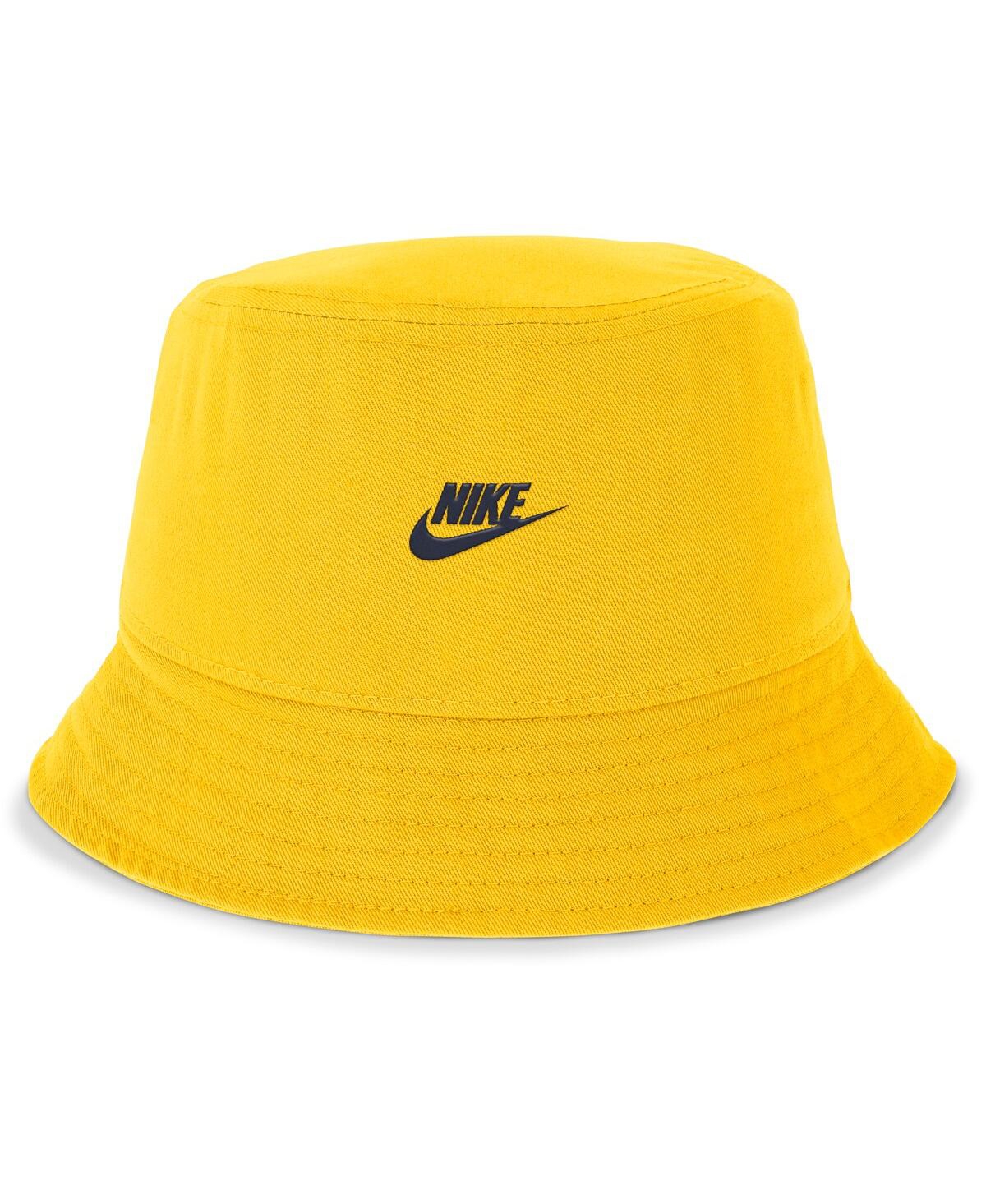 Nike Men's Gold Michigan Wolverines Legacy Apex Bucket Hat In Gold