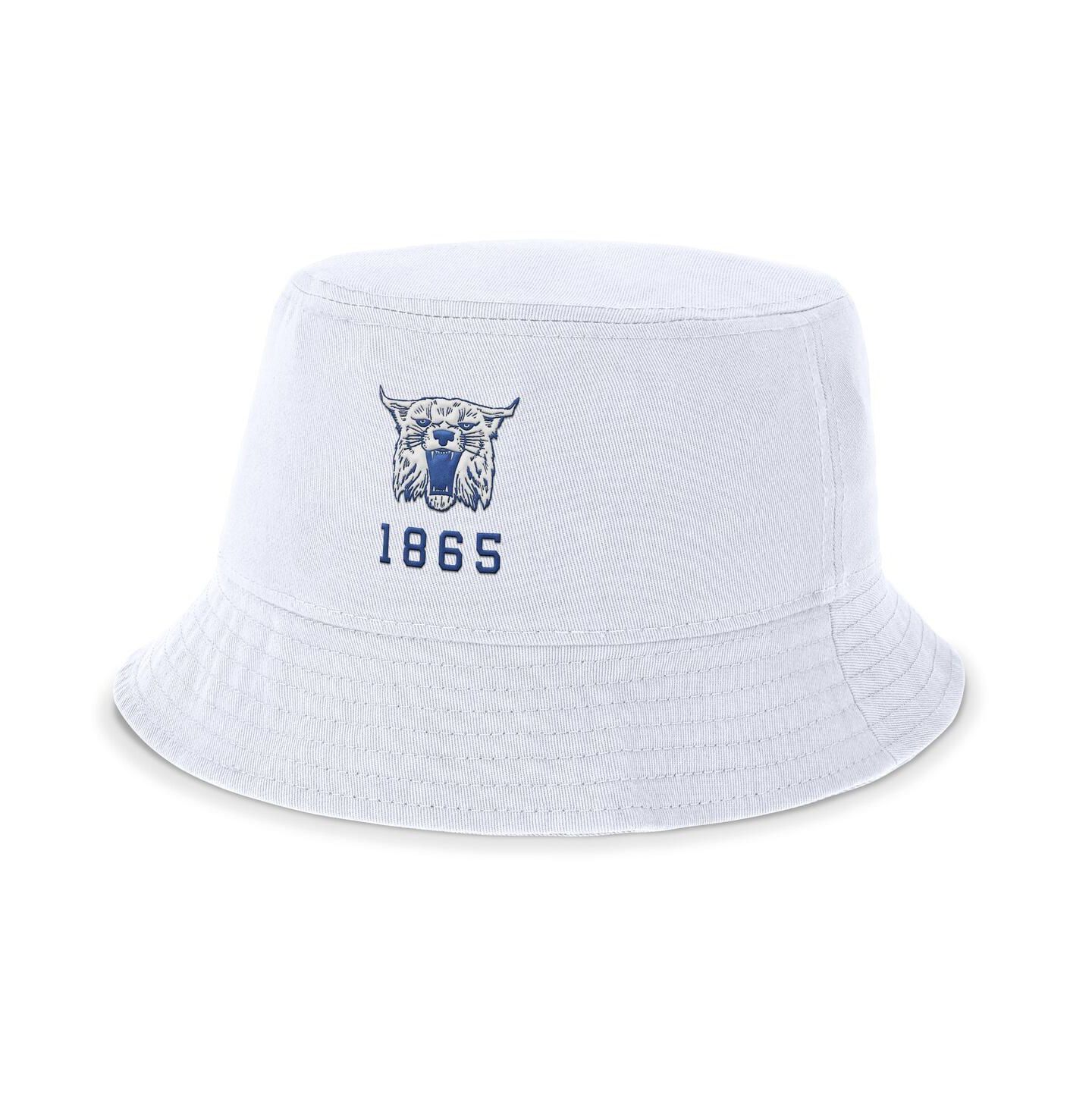 Мужская панама Nike White Kentucky Wildcats Legacy Apex Bucket Hat — фото 1