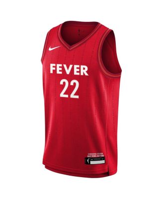 Big Boys and Girls Caitlin Clark Red Indiana Fever 2024 WNBA Draft Rebel Edition Victory Player Jersey