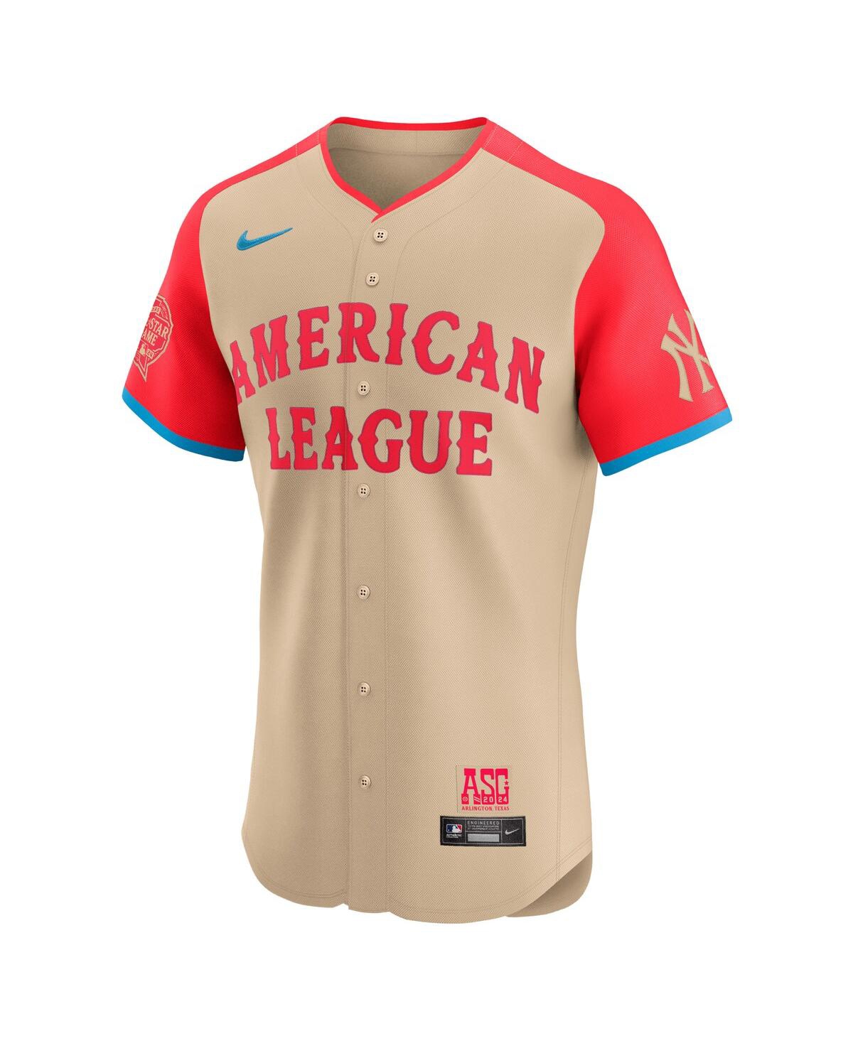Nike Men's Aaron JudgeAmerican League 2024 Mlb All-Star Game Elite Player Jersey - Cream