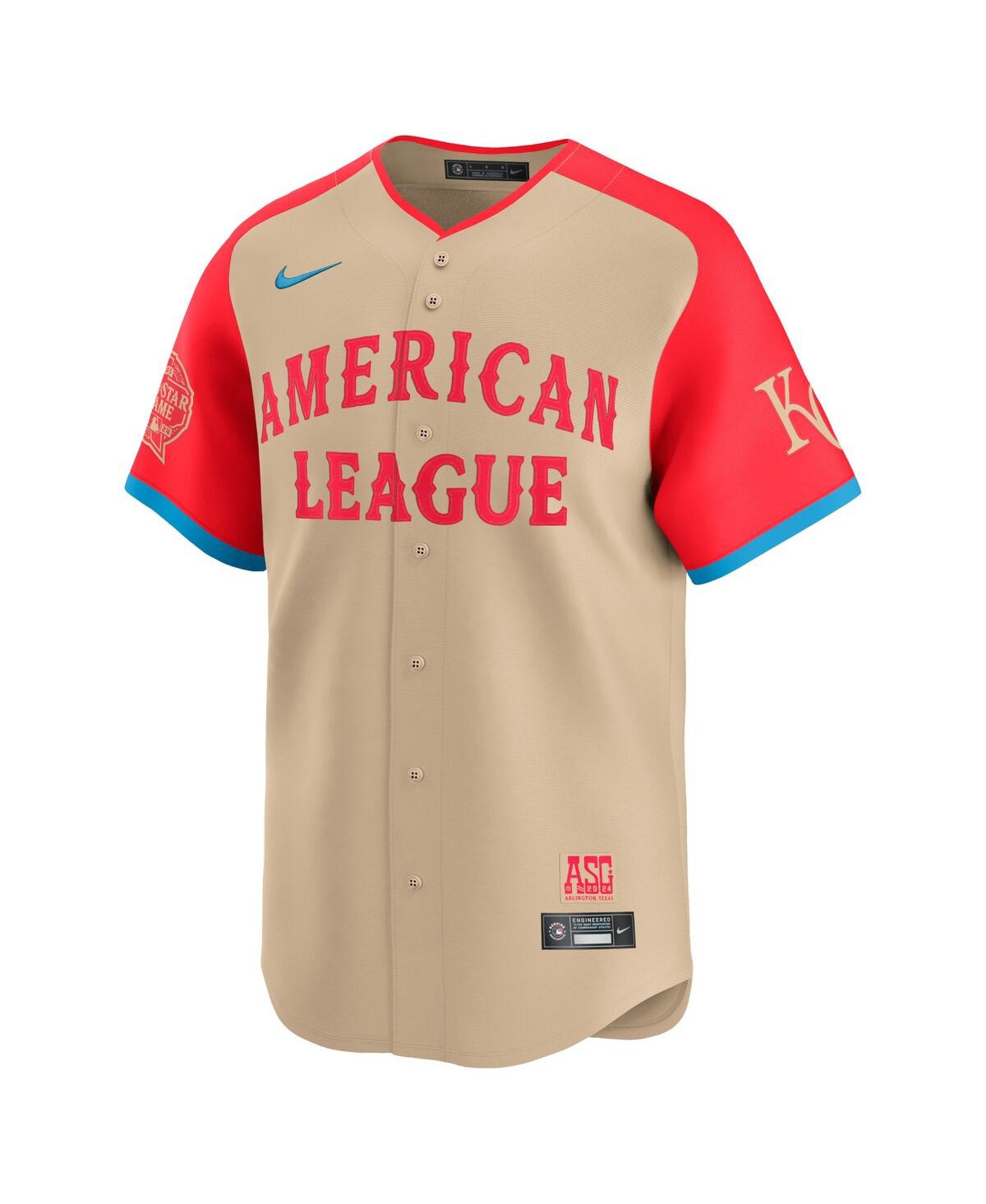 Nike Men's Bobby Witt Jr.American League 2024 Mlb All-Star Game Limited Player Jersey - Cream