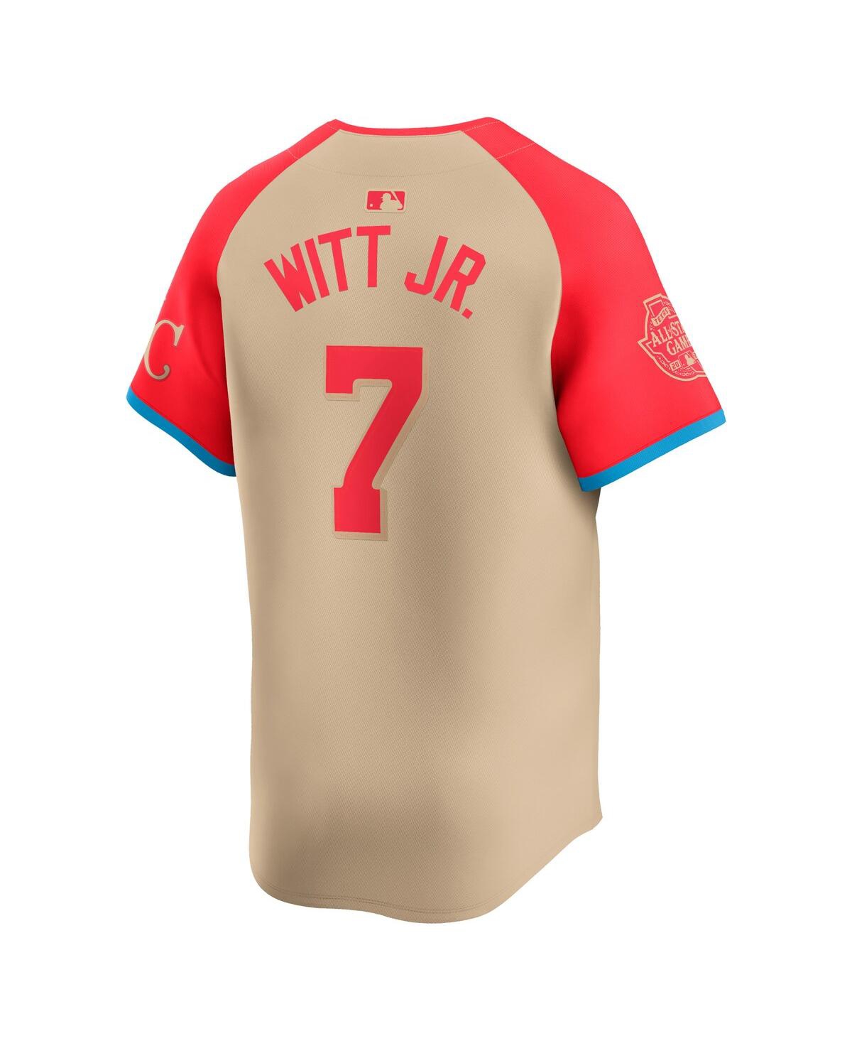 Nike Men's Bobby Witt Jr.American League 2024 Mlb All-Star Game Limited Player Jersey - Cream