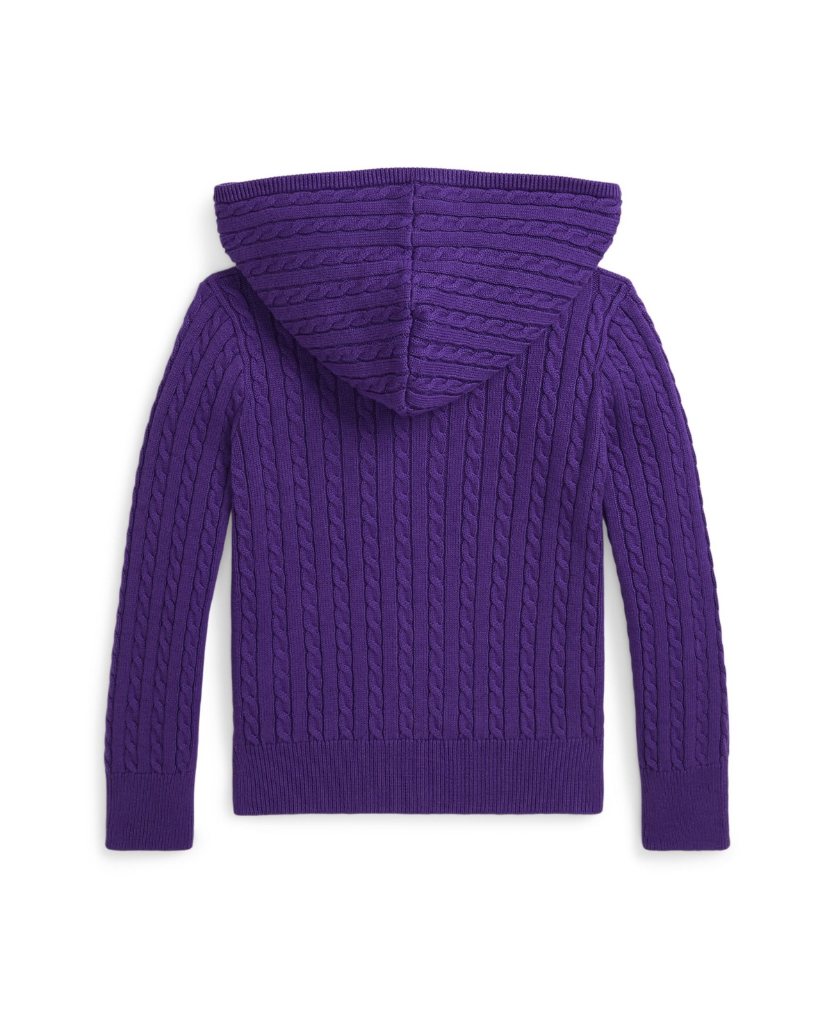 Polo Ralph Lauren Toddler And Little Girls Quilted Water Repellent Barn Jacket - Purple Cactus With Navy Pp
