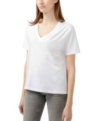 Women's Drapey Luxe V-Neck Tee