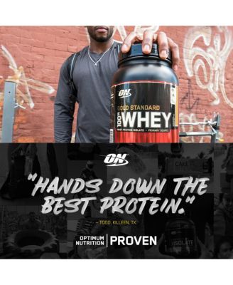 Gold Standard 100% Whey Protein Powder, Delicious Strawberry, 5 lb, 73 Servings