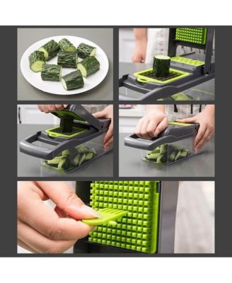 Vegetable Chopper Multifunctional 8 Blades Grater Slicer