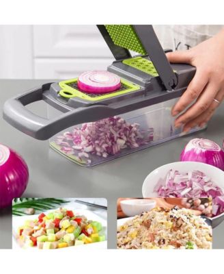 Vegetable Chopper Multifunctional 8 Blades Grater Slicer